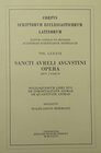 Buchcover Sancti Aureli Augustini opera, sect. I, pars IV: Soliloquiorum libri duo, De inmortalitate animae, De quantitate animae