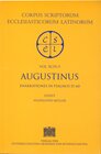 Buchcover Sancti Aureli Augustini opera. Enarrationes in psalmos LI‒C. Pars I: Enarrationes in psalmos LI‒LX