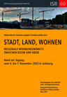 Buchcover Stadt, Land, Wohnen