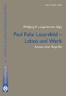 Buchcover Paul Felix Lazarsfeld - Leben und Werk