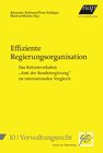 Buchcover Effiziente Regierungsorganisation