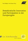 Buchcover Demokratische Innovation und Partizipation in der Europaregion