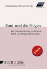 Buchcover Kant und die Folgen