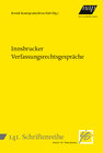 Buchcover Innsbrucker Verfassungsrechtsgespräche