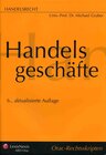 Buchcover Handelsrecht - Handelsgeschäfte