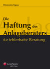 Buchcover Die Haftung des Anlageberaters