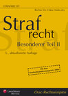 Buchcover Strafrecht - Besonderer Teil II