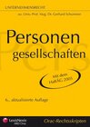 Buchcover Unternehmensrecht - Personengesellschaften