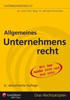 Buchcover Handelsrecht - Allgemeines Unternehmensrecht (vorm.: Handelsstand)