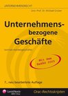 Buchcover Handelsrecht - Unternehmensbezogene Geschäfte (vorm: Handelsgeschäfte)