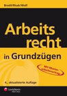 Buchcover Arbeitsrecht in Grundzügen