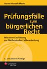 Buchcover Prüfungsfälle zum bürgerlichen Recht
