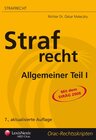 Buchcover Strafrecht - Allgemeiner Teil I