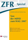 Buchcover ZFR Spezial - Von der MiFID zum WAG 2007
