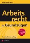 Buchcover Arbeitsrecht in Grundzügen