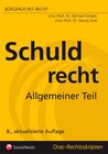 Buchcover Bürgerliches Recht - Schuldrecht Allgemeiner Teil