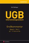 Buchcover UGB Unternehmensgesetzbuch Kommentar - Band 1/Teil 1