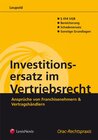 Buchcover Investitionsersatz im Vertriebsrecht