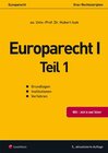 Buchcover Europarecht I - Teil 1