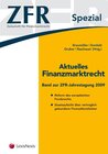Buchcover ZFR Spezial - Aktuelles Finanzmarktrecht 2009