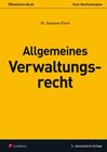 Buchcover Öffentliches Recht - Allgemeines Verwaltungsrecht