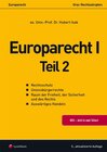 Buchcover Europarecht I - Teil 2