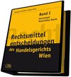 Buchcover Rechtsmittelentscheidungen des Handelsgerichts Wien