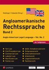 Buchcover Angloamerikanische Rechtssprache Band 2