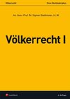 Buchcover Völkerrecht I