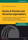 Buchcover Rechte und Pflichten des Versicherungsmaklers