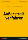 Buchcover Zivilverfahrensrecht - Außerstreitverfahren
