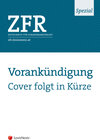 Buchcover ZFR Spezial - Europäisches Finanzmarktrecht vor neuen Herausforderungen