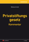 Buchcover Privatstiftungsgesetz