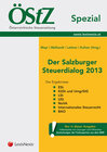 Buchcover ÖStZ Spezial - Der Salzburger Steuerdialog 2013