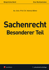 Buchcover Sachenrecht Besonderer Teil