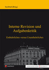 Buchcover Interne Revision und Aufgabenkritik