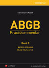 Buchcover ABGB Praxiskommentar / ABGB Praxiskommentar - Band 5