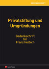 Buchcover Gedenkschrift Franz Helbich