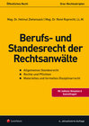 Buchcover Berufs- und Standesrecht der Rechtsanwälte