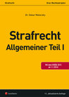 Buchcover Strafrecht - Allgemeiner Teil I