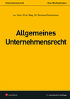 Buchcover Allgemeines Unternehmensrecht