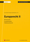 Buchcover Europarecht II (Skriptum)