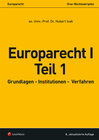 Buchcover Europarecht I - Teil 1