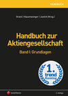 Buchcover Handbuch zur Aktiengesellschaft / Handbuch zur Aktiengesellschaft, Band I