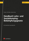 Buchcover Handbuch Lohn- und Sozialdumping-Bekämpfungsgesetz