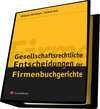 Buchcover Gesellschaftsrechtliche Entscheidungen der Firmenbuchgerichte