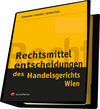 Buchcover Rechtsmittelentscheidungen des Handelsgerichts Wien