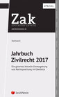 Buchcover Jahrbuch Zivilrecht 2017