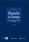 Buchcover Eherecht in Europa