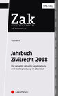 Buchcover Jahrbuch Zivilrecht 2018